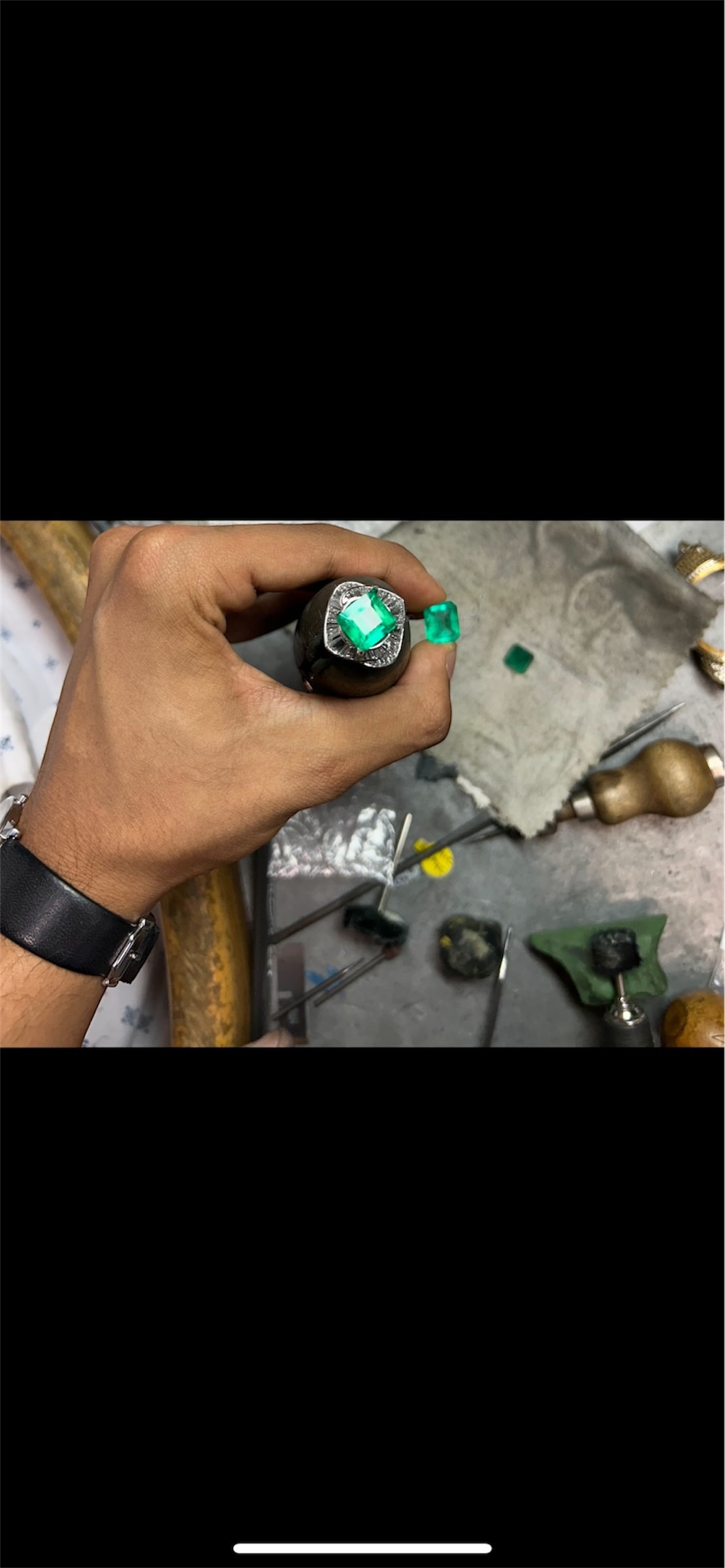 Custom jewelry workshop